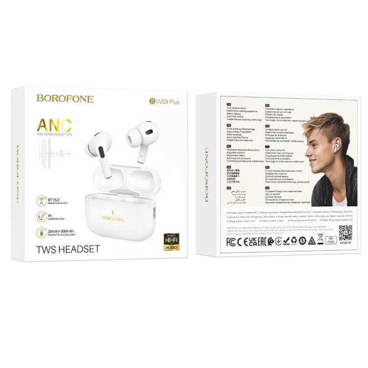 Écouteurs Bluetooth ANC sans fil Borofone BW59 Plus