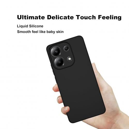 Coque Pour Xiaomi Redmi Note 13 5G Silicone Flexible,Rembourré