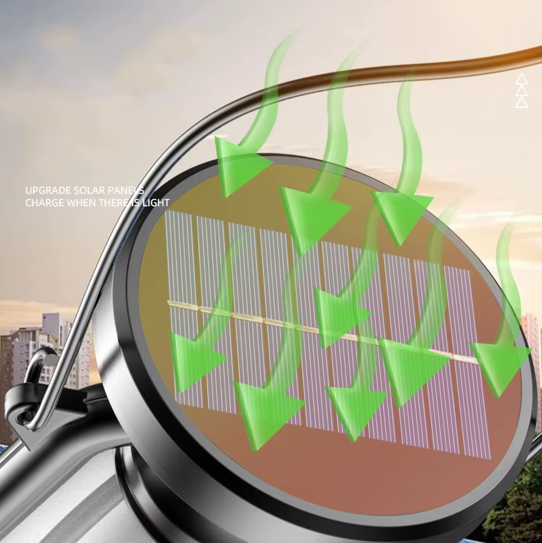 Lampe Rétro Tricolore LED - Lampe Suspendue Portable avec Charge Solaire et USB