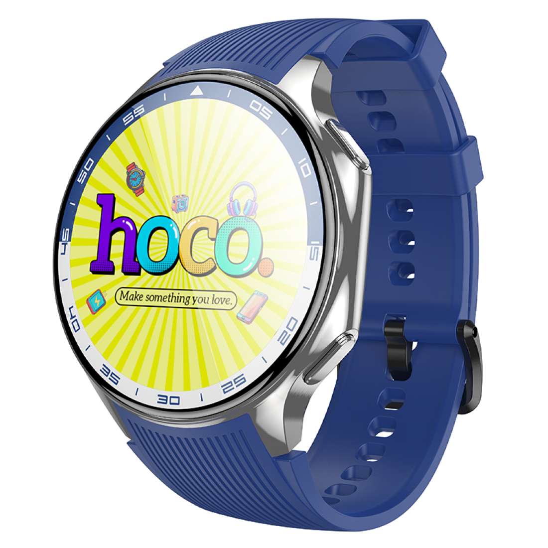 Montre Connectée Hoco Y24 – Écran AMOLED, Appels Bluetooth, Étanche IP67