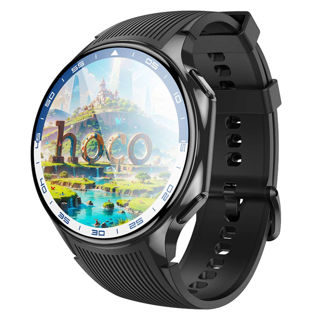 Montre Connectée Hoco Y24 – Écran AMOLED, Appels Bluetooth, Étanche IP67