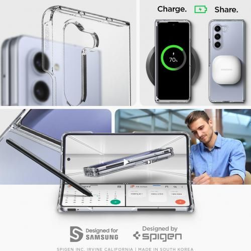 Coque Premium Antichoc Pour Samsung Galaxy Z Fold 3/4/5/6, Transparente