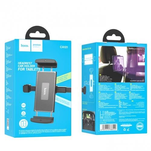 Hoco CA121 Support universel pour appuie-tête de siège de voiture Support pour téléphone et tablette