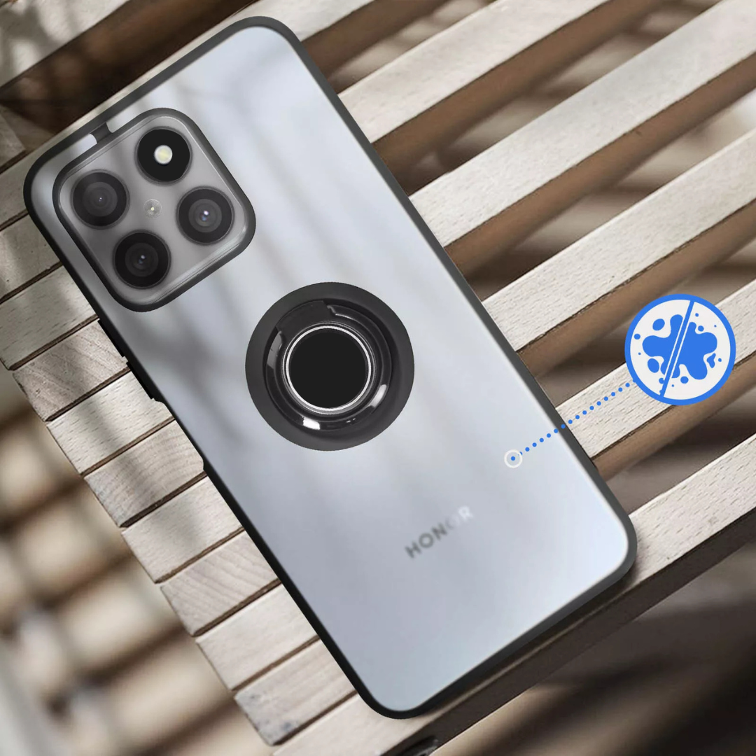 Coque pour Honor X6B avec Bague Métallique et Support Vidéo