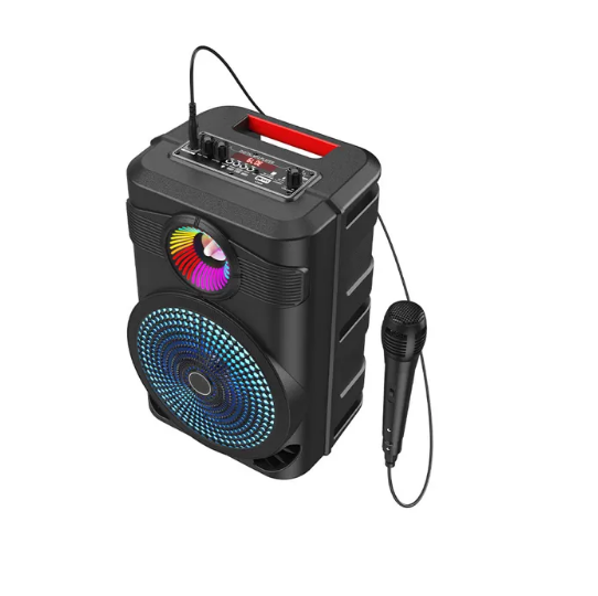Haut-parleur sans fil, BT v5.0, prend en charge les modes de lecture,microphone BT, FM, USB, TF, AUX