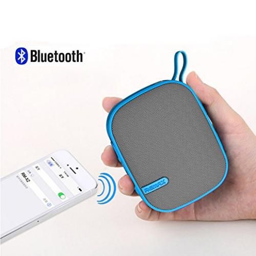 Mini Haut-Parleur Bluetooth FM Music Box Speaker Mini – Blue