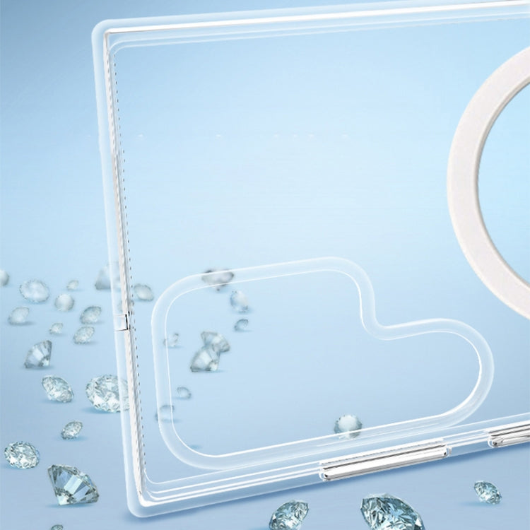 Coque Magnétique Cristal Clair pour Samsung Galaxy S22 Ultra 5G, S22 Plus 5G,S22 5G