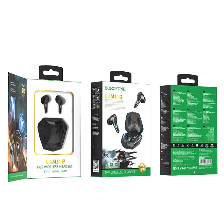 Écouteurs Bluetooth de jeu sans fil Graceful musique 4,5 heures (Noir)