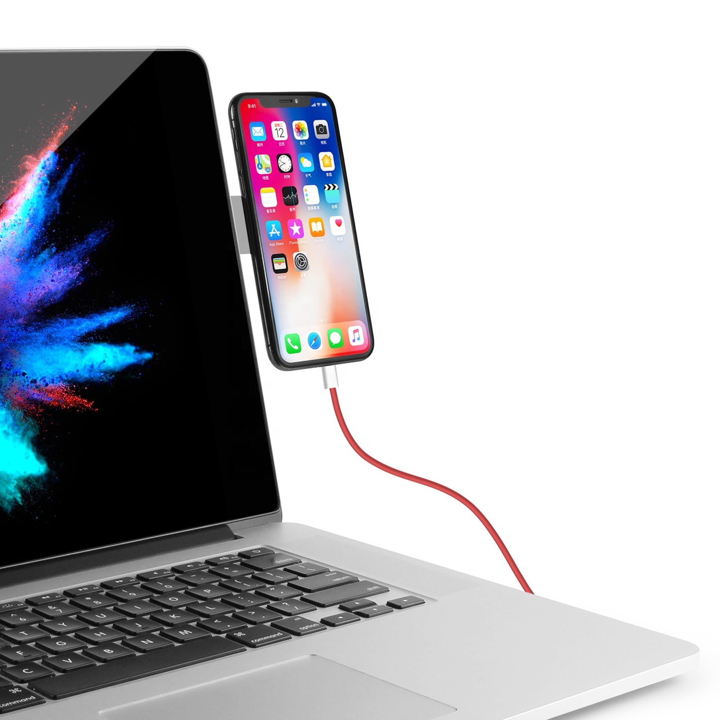 Support métal TS01 Support d'écran d'ordinateur magnétique pour MacBook