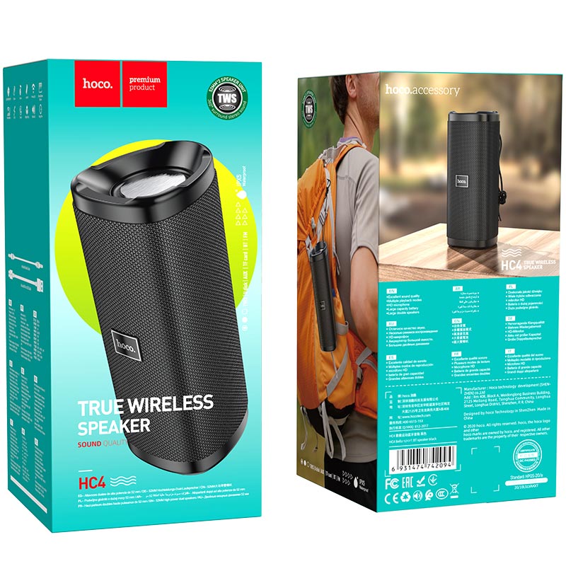 Haut-parleur sans fil,BT V5.0,batterie 1500 mAh,3 heures d'appels et de musique
