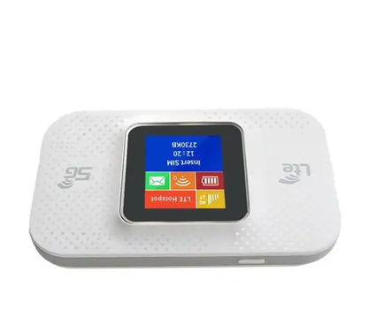 Routeur WiFi Portable 5G /4G LTE WiFi 300Mbps avec carte SIM ,Batterie 3000mAh