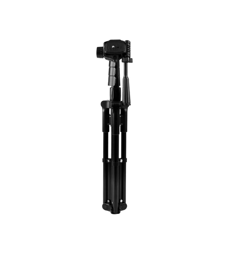 Trépied 190cm–Support professionnel pour caméra et photo (Noir)