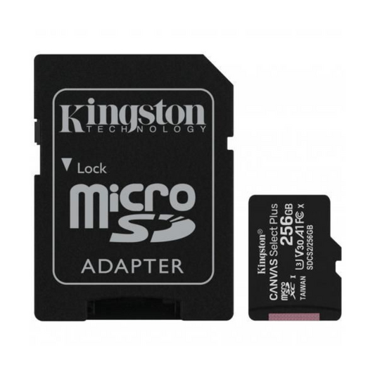 Kingston Carte microSD 256GB Canvas Select Plus SDCS2 - Classe 10