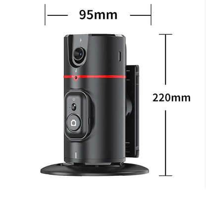 Stabilisateur Bureau Intelligent–Suivi Visage 360° AI, Rotation Auto