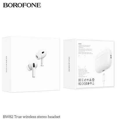 Écouteurs Sans Fil Borofone BW82 – Bluetooth 5.4, Microphone Intégré, Son Stéréo HD