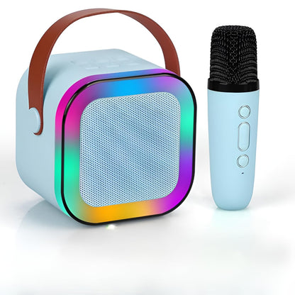 Mini haut-parleur Bluetooth avec microphones sans fil,Avec technologie de conversion vocale,Pour les enfants