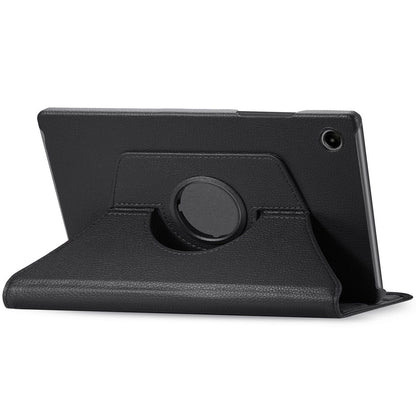 Coque en cuir pour Samsung Galaxy Tab А9 8.7" SM-X110,SM-X115 rotatif à 360 degrés