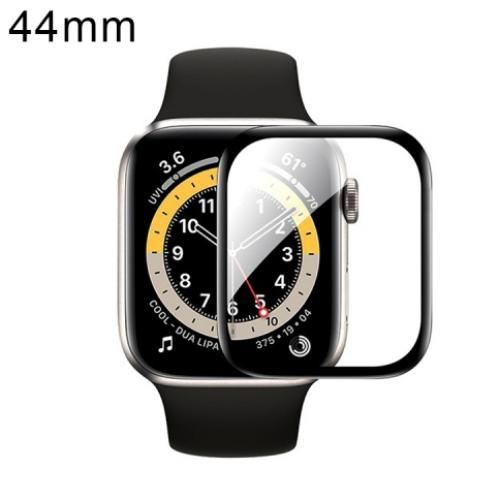 Protecteur d'écran en film souple en matériau composite 3D incurvé pour Apple Watch Series 6, SE, 5,4 44 mm