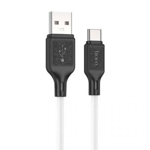 Câble de charge en silicone USB vers Type-C, 3A  1m