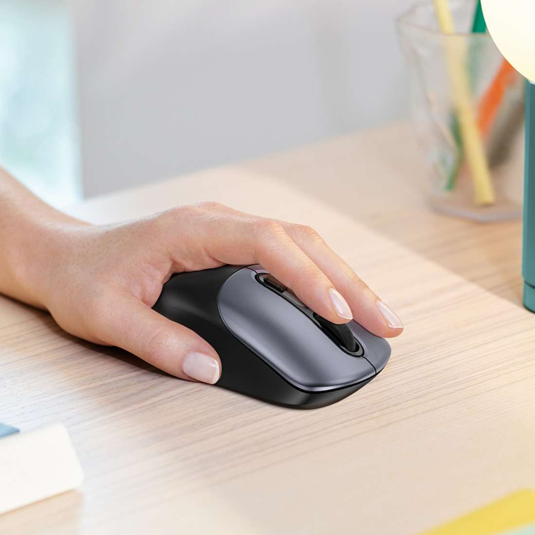 Souris Sans Fil Business 2.4G – Efficacité et Confort en Un Seul Clic - Noir