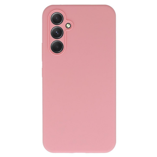 Coque pour Samsung S23 FE Color Silicone Liquide Antichoc Rose