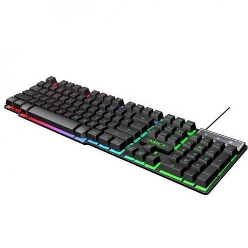 IMICE Clavier Gamer,Clavier mécanique rétroéclairé RGB, Pour PC Gamer