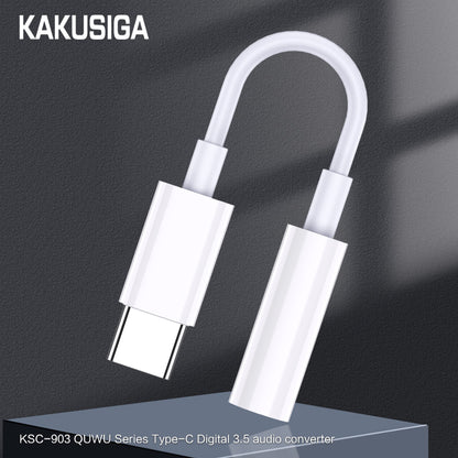 Adaptateur Audio USB-C vers Jack 3,5mm Kakusiga KSC-903