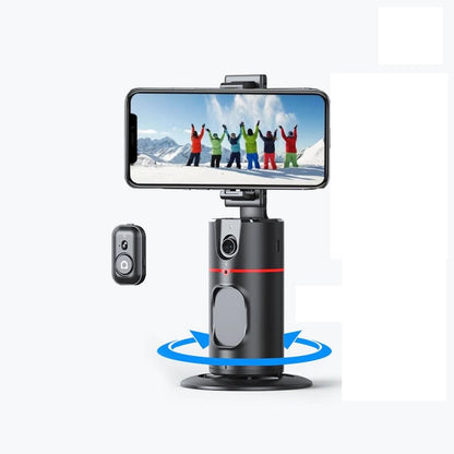 Stabilisateur Bureau Intelligent–Suivi Visage 360° AI, Rotation Auto