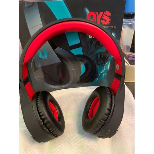 Casque Bluetooth sans fil Carte TF / AUX / FM Radio stéréo Lecteur MP3 QYS-02