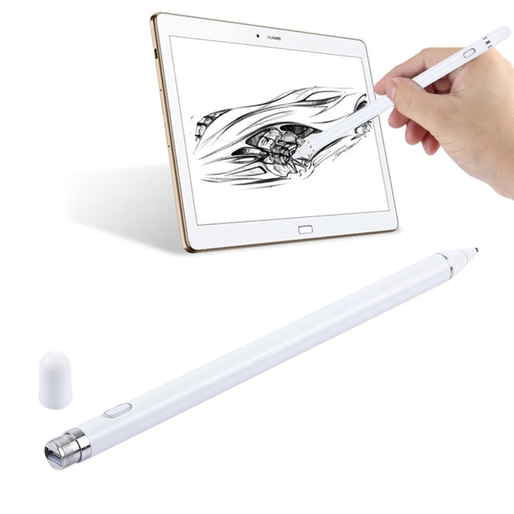 stylet tactile de longue durée universelle pour iPhone, iPad, Samsung et autres smartphones (blanc)