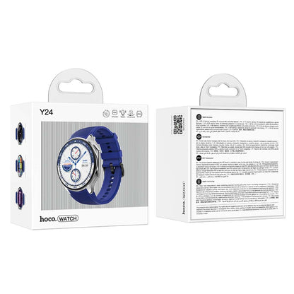 Montre Connectée Hoco Y24 – Écran AMOLED, Appels Bluetooth, Étanche IP67
