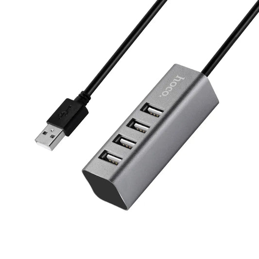 Concentrateur USB-A To USB-A à quatre ports USB 2.0 pour la charge et la synchronisation des données