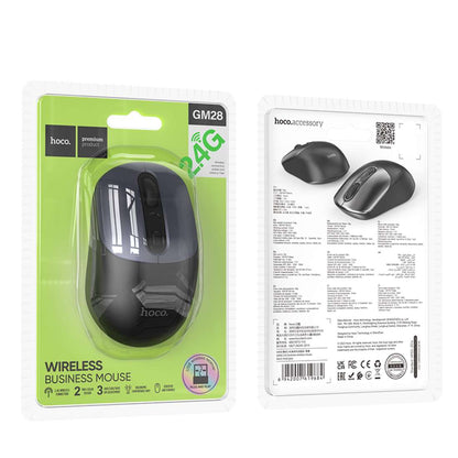 Souris Sans Fil Business 2.4G – Efficacité et Confort en Un Seul Clic - Noir