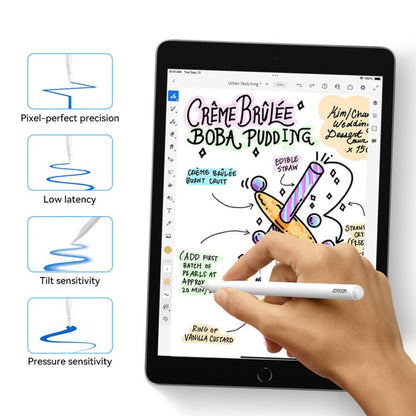 JOYROOM Stylet magnétique capacitif actif pour iPad (blanc)