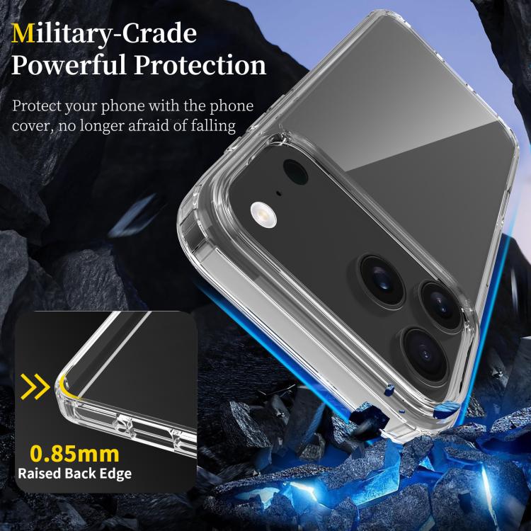 Coque Pour iPhone 17/17 Air/17 Pro/17 Pro Max Souple Anti-Chocs Transparente