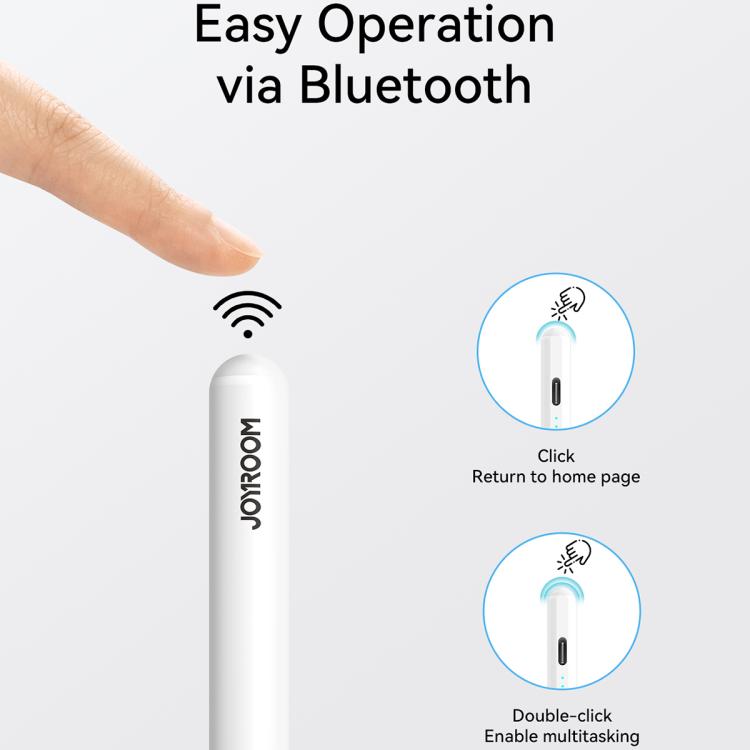 JOYROOM Stylet magnétique capacitif actif pour iPad (blanc)