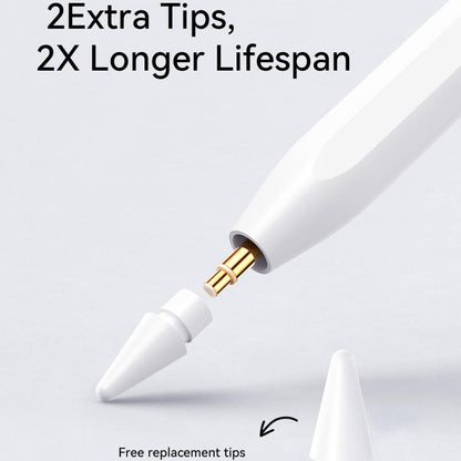 JOYROOM Stylet magnétique capacitif actif pour iPad (blanc)
