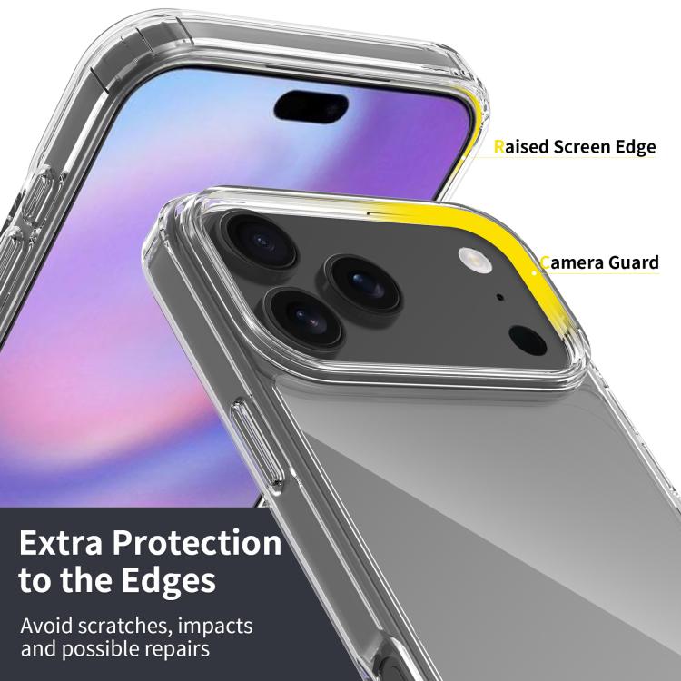 Coque Pour iPhone 17/17 Air/17 Pro/17 Pro Max Souple Anti-Chocs Transparente