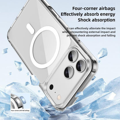 Coque transparente avec MagSafe pour iPhone 17 /17 Air/17 Pro/17 Pro Max