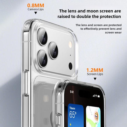 Coque transparente avec MagSafe pour iPhone 17 /17 Air/17 Pro/17 Pro Max