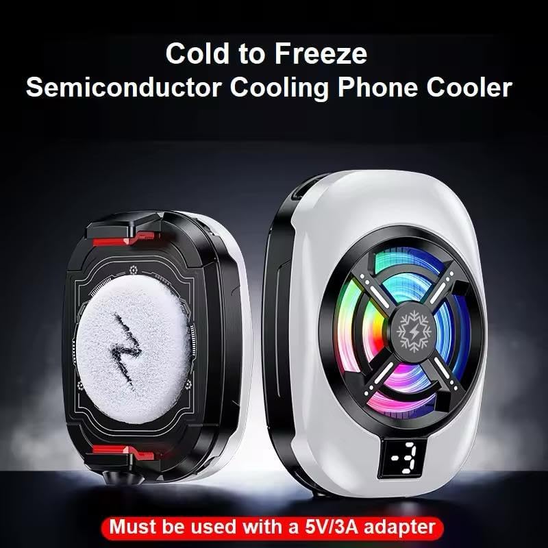 Ventilateur de Refroidissement Gaming Pour Smartphone 3 niveaux réglables,