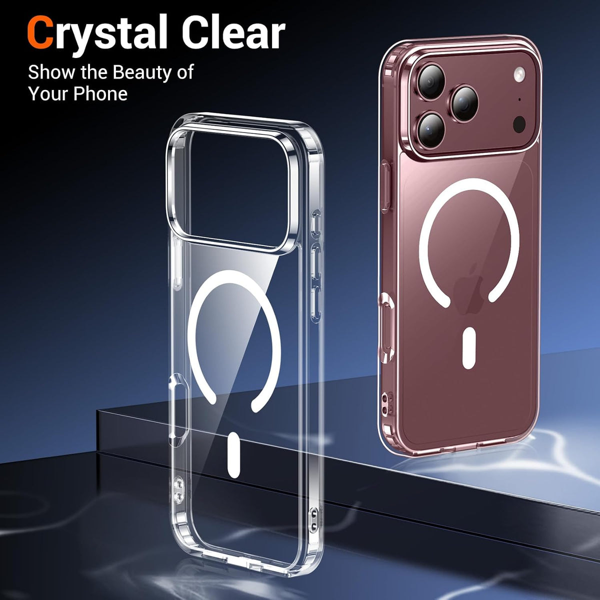 Coque Transparente MagSafe en Plexiglas pour iPhone 18 Pro Max