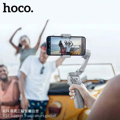 hoco K24 Stabilisateur,Intelligent Tracking Anti-Shake 3-Axis Gimbal