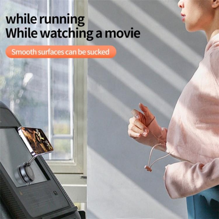 Support Téléphone Magnétique à Ventouse,Rotation 360° et Fixation Ultra Stable pour Voiture et Bureau