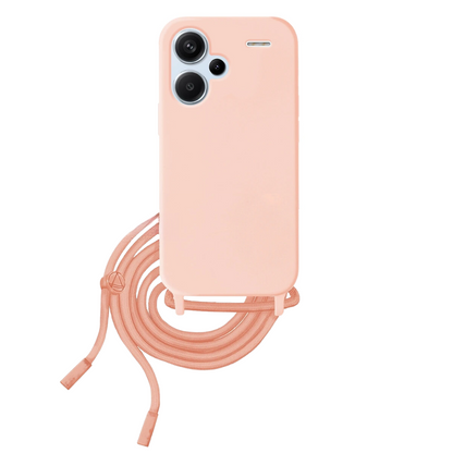 Coque Cordon pour  Redmi Note 13 Pro Plus 5G Semi-rigide Lanière Tour du Cou 80cm