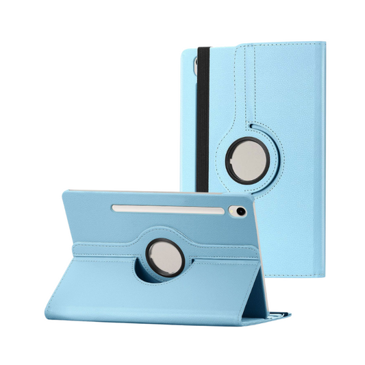 Coque en cuir pour Samsung Galaxy Tab S9 SM-X710, SM-X716B rotatif à 360 degrés