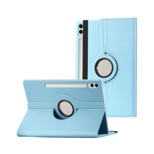 Coque en cuir pour Samsung Galaxy Tab S9 Ultra SM-X910, SM-X916B, SM-X918U rotatif à 360 degrés