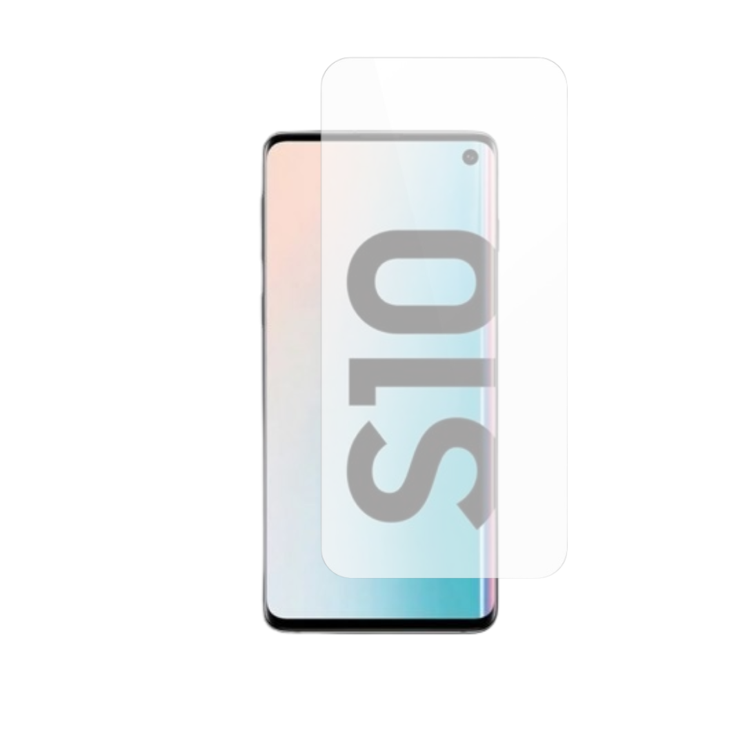 protection d'écran en verre trempé UV Liquid Curved Full Glue pour Samsung Galaxy S10 Plus, S10 Lite, S10