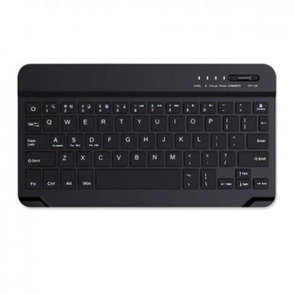 Clavier Bluetooth intelligent sans fil (8") Compatible avec tous les appareils compatibles Bluetooth noir