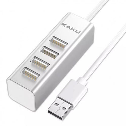 Câble adaptateur Hub pratique avec prise USB 2.0 et 4 connecteurs USB